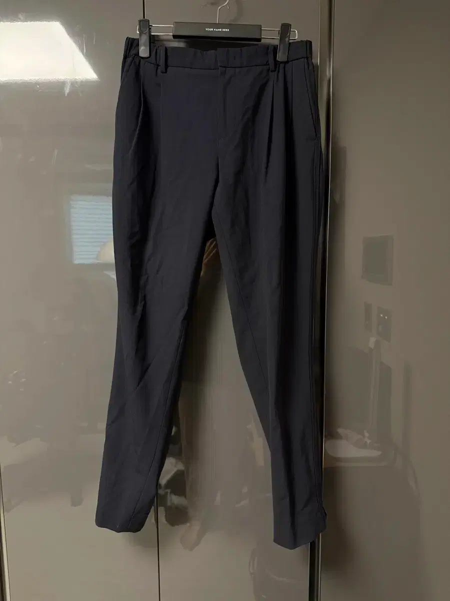 WOOYOUNGMI ブラック Folding ワイド スラックス WOOYOUNGMIのブラック